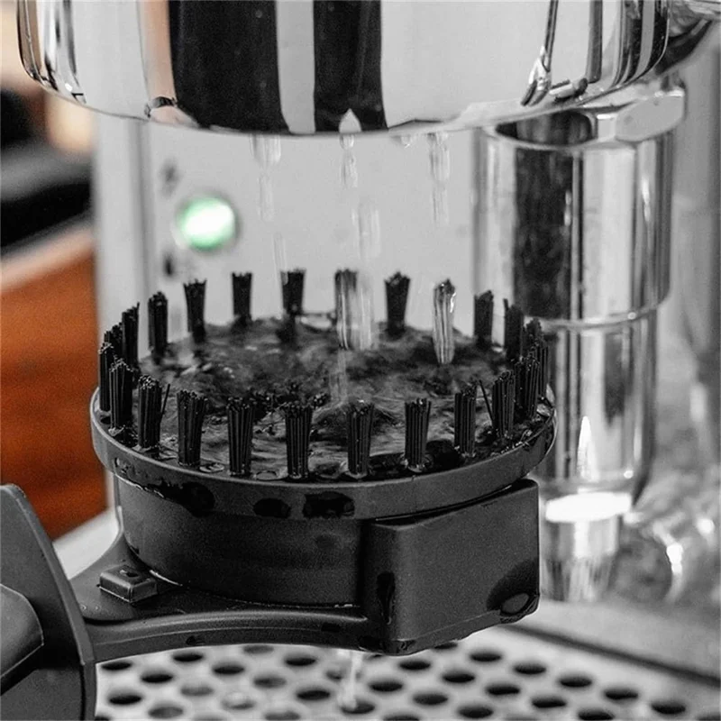 Máquina de Espresso Cepillo de Limpieza 58 mm Cerdas de Nailon Herramienta de Limpieza para Cabezal de Café