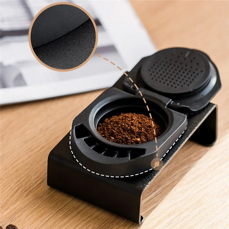ICAFILAS UE2229 For Nescafe Dolce Gusto / Lumio Coffee Powder Capsule Coffee Capsule Pod Aluminum Fixing Bracket Holder (No FDA Certified, BPA-Free)