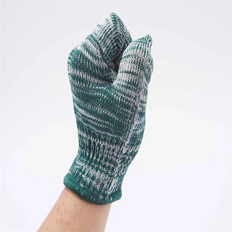 12 Pairs / Pack Thickened Nylon Work Gloves Car Repairing Woven Hand Protectors