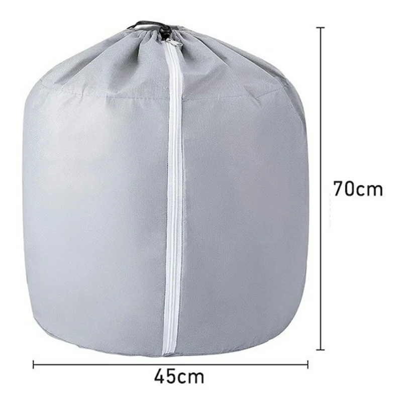 45x70cm Winter Pflanzentopfschutz-Tasche Blumentopfabdeckung mit Kordelzug und Reißverschluss