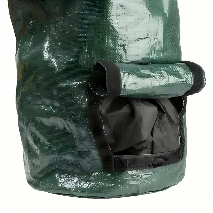 Bolsa Hermética de Compost de 35 x 60 CM con Probióticos para Fermentación y Ventana, para Jardín, Patio y Hojas como Abono Orgánico