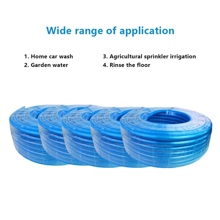 Mangueira de Irrigação de PVC de 3/4 Polegada para Sistema de Irrigação, Comprimento: 50m