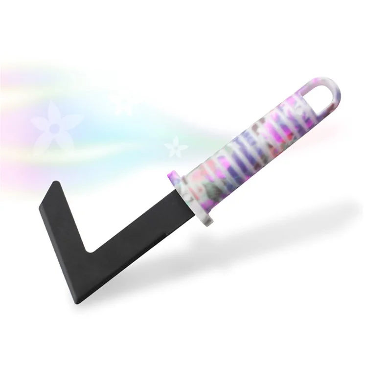JC-1010 Ensemble de 10 outils de jardinage de style - Pelle, sécateur, arrosoir - Violet