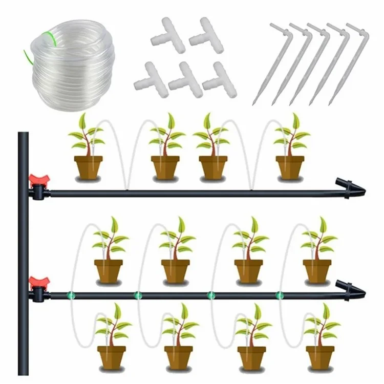 5m PVC Water Pipe Garten Tropfbewässerung Transparenter Schlauch Für Automatische Wasserer