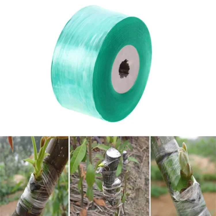 Fita Enxertia 100Mx2CM PE Autoadesiva Membrana Cinta para Jardim Plantas Brotando