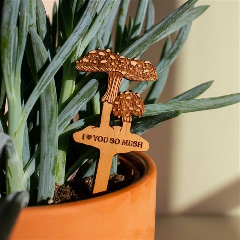 4Pcs Garden Labels Plant Identification Card Sign Tags Potted Bonsai Markers