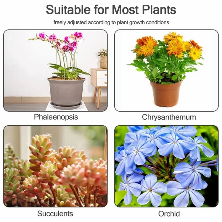 10 unidades Tutor de plantas de 17 cm de alto, de tallo único, jaula de planta de PP para flores, hierbas y hortalizas