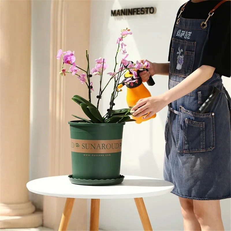 5Pcs 15.5cm Flower Pot Bottom Water Storage Tray Movable Potted Plant PP Base