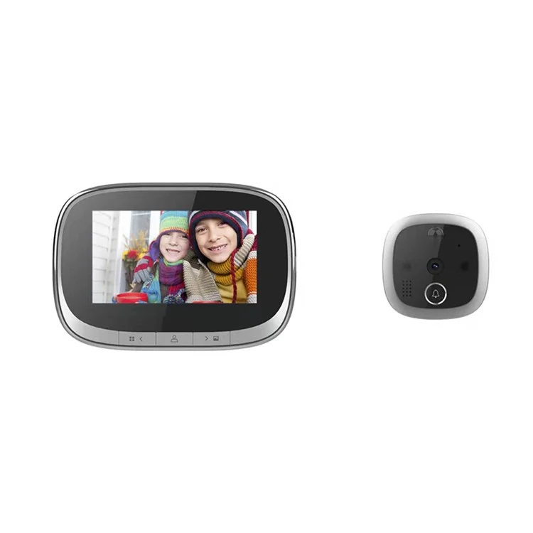 SF550 4.3 inch Infrared Video Doorbell Motion Detection Door Security System - Silver