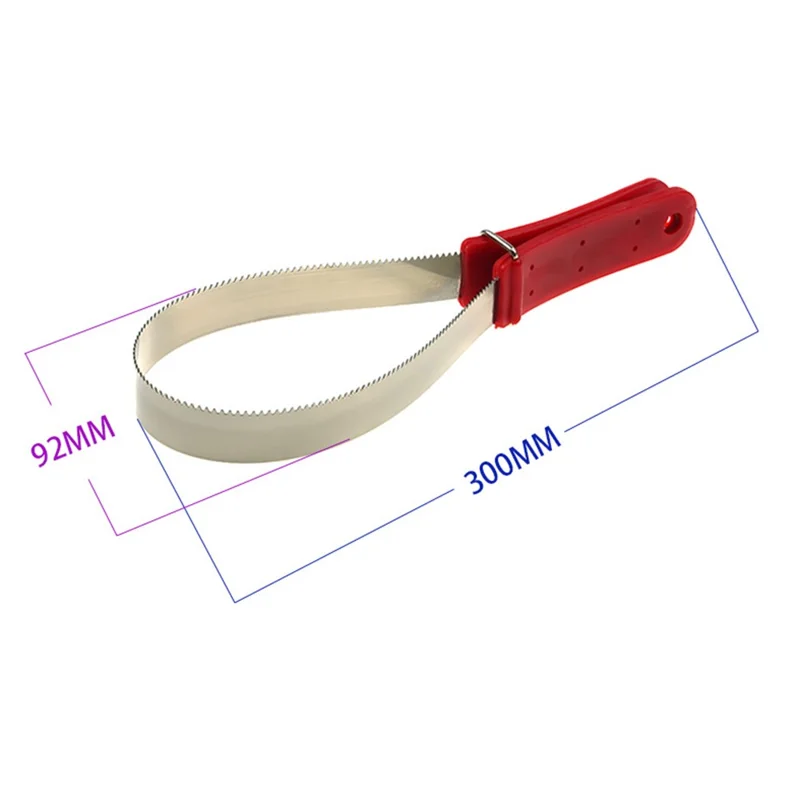 Raschietto in Acciaio Inossidabile per Sudore di Cavallo - Strumento di Toelettatura per Sollievo dal Prurito e Perdita di Pelo con Denti - Rosso