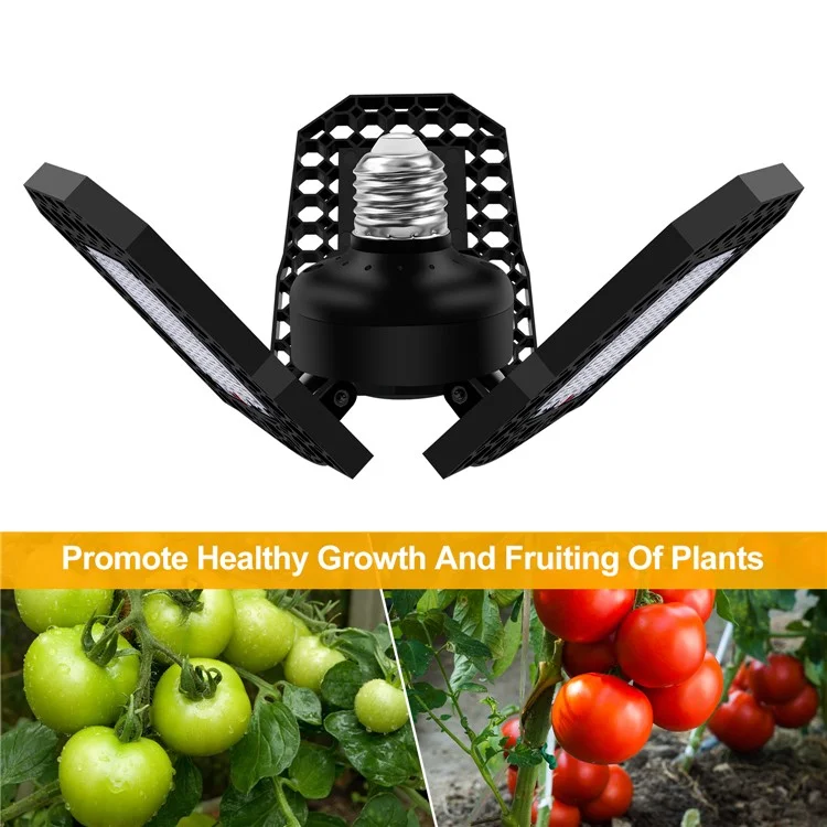 144 LEDs Greenhouse Hydroponic System SMD 2835 E27 Pflanzenwachstumslampe für Innenräume