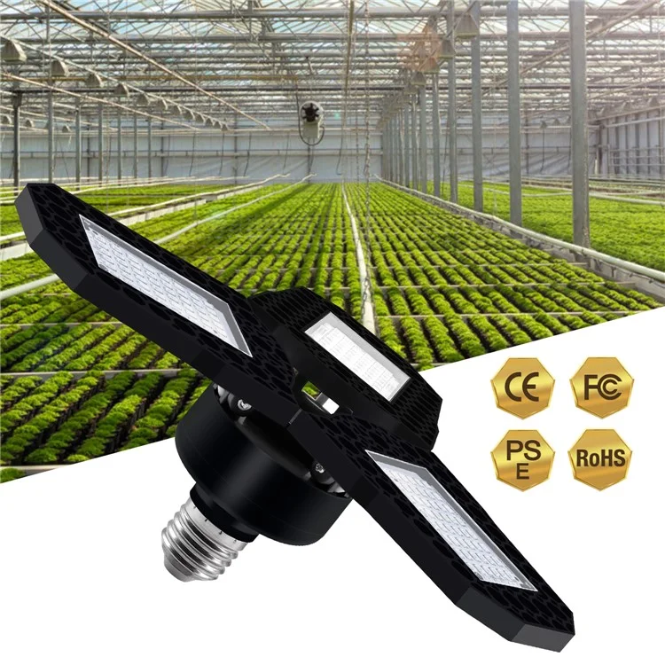 144 LEDs Greenhouse Hydroponic System SMD 2835 E27 Pflanzenwachstumslampe für Innenräume