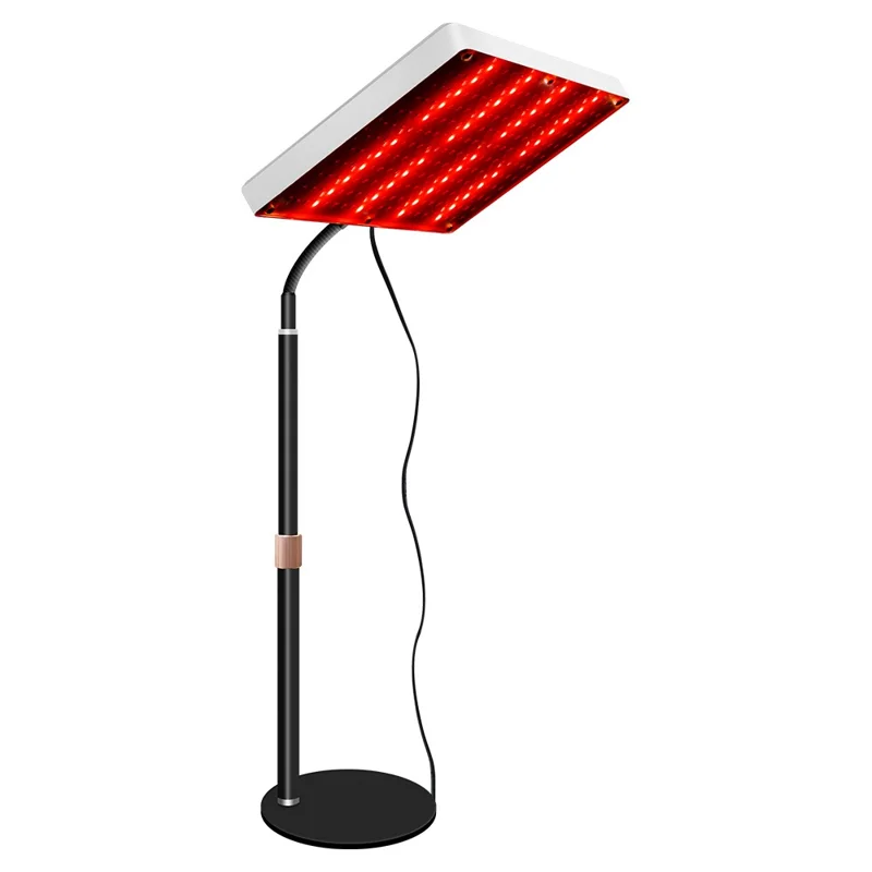 Lampe de croissance LED spectre complet avec support de bureau Mode Veg Bloom Variateur progressif, Style F - Prise US