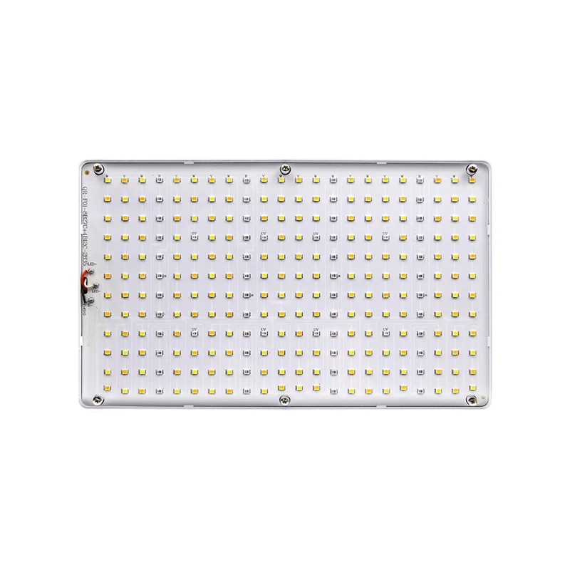 Lampe de croissance LED spectre complet avec support de bureau Mode Veg Bloom Variateur progressif, Style F - Prise US