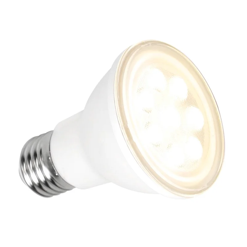 8-LED 7W Hocheffiziente E27 Sockel PAR LED Pflanzenlampe für Innenbereichswachstum - Warmweißes Licht