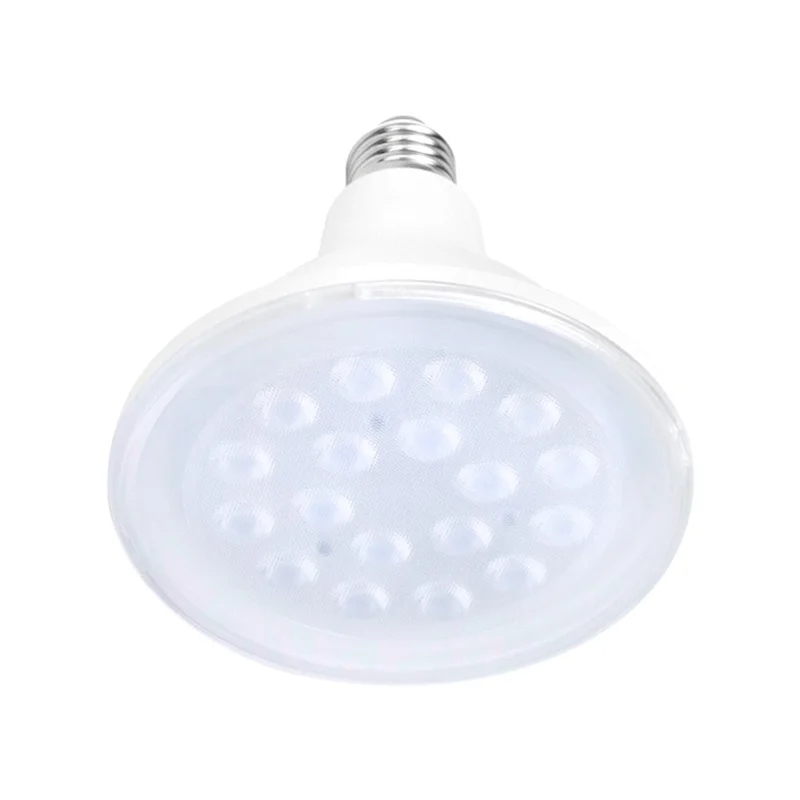 18-LED 15W Hocheffiziente E27 Sockel PAR LED Pflanzenlampe für Innenbereichswachstum - Warmweiß