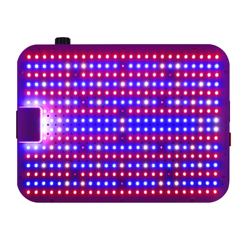 Adjustable Modes Dimmable Full Spectrum Plant Grow Light 416 LEDs Indoor Plants Growth Lamp, Small Size - EU Plug