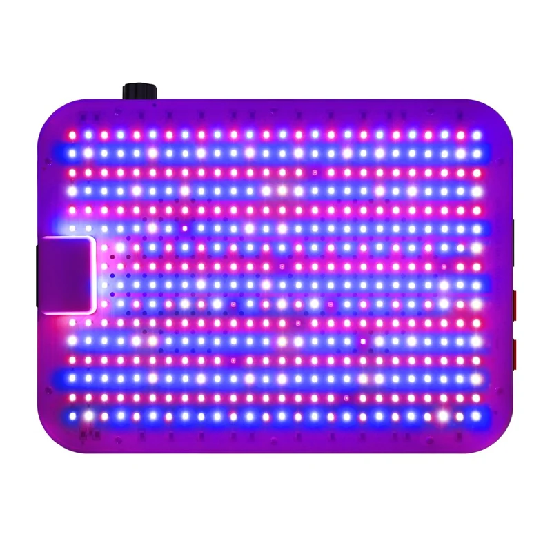 Adjustable Modes Dimmable Full Spectrum Plant Grow Light 416 LEDs Indoor Plants Growth Lamp, Small Size - EU Plug