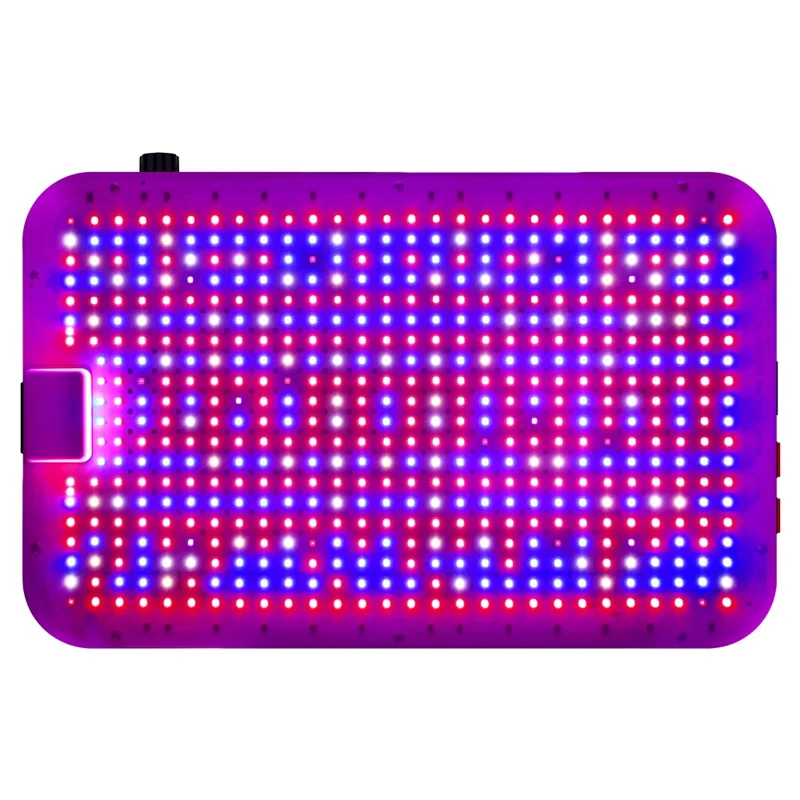 Adjustable Modes Dimmable Full Spectrum Plant Grow Light 556 LEDs Indoor Plants Growth Lamp, Large Size - EU Plug