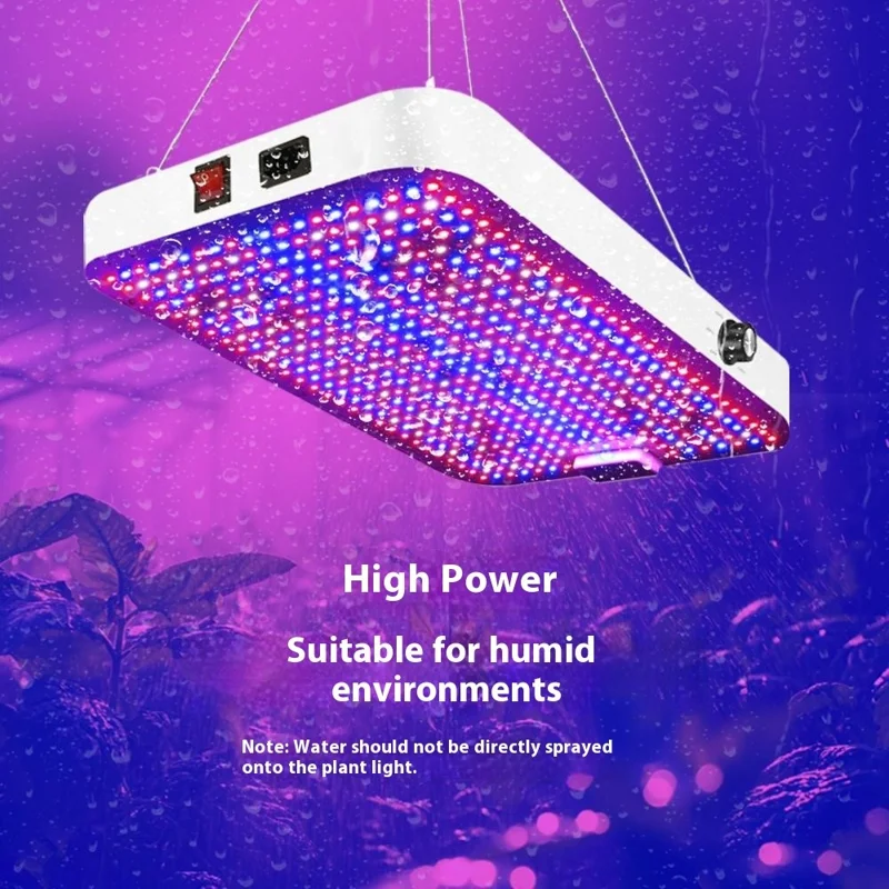 Luz de Crescimento para Plantas Grande Tamanho D Estilo 792 LEDs Simulação de Luz Solar Regulável para Plantas Internas Hidropônicas de Estufa - Plugue dos EUA
