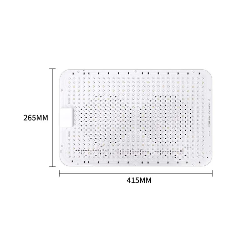 Luce di Crescita per Piante con 792 LED a Spettro Completo, Simulazione di Luce Solare, Lampada Segmentata per Piante di Grandi Dimensioni - Spina USA