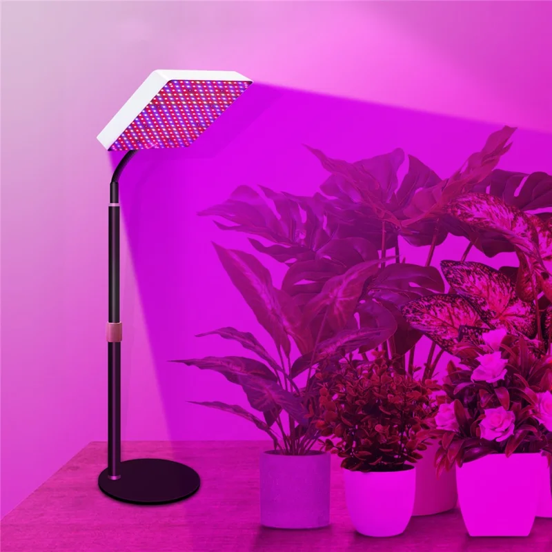 Style G VEG and Bloom Segmented Full Spectrum Square Shape Plant Grow Light for Indoor Plants Desktop Growing Lamp, EU Plug