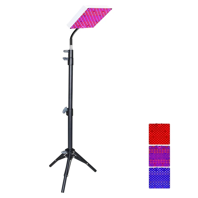 Luz de Crescimento Quadrada de Espectro Completo Style G VEG and Bloom para Plantas Internas, Lâmpada de Cultivo com Tripé, Plugue EU