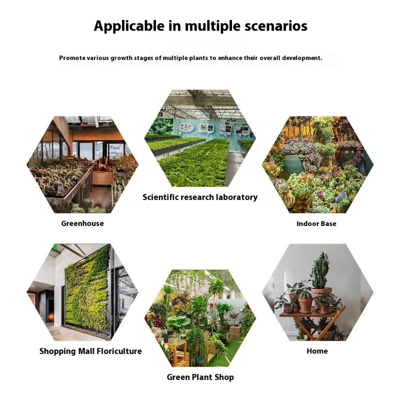Luz de Crescimento Quadrada de Espectro Completo Style G VEG and Bloom para Plantas Internas, Lâmpada de Cultivo com Tripé, Plugue EU