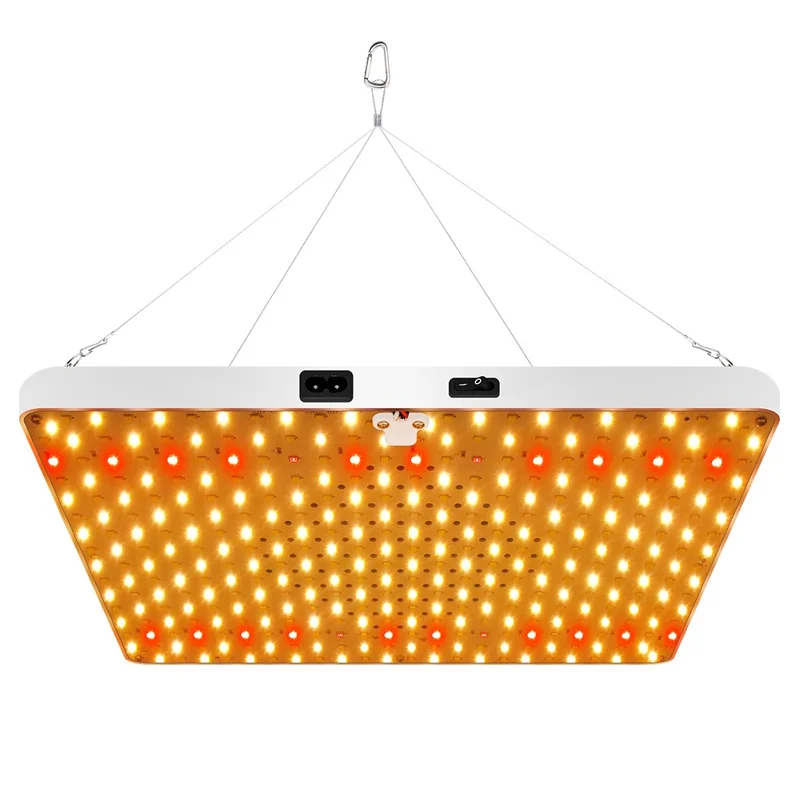 Lampada di crescita LED rettangolare Style G con simulazione della luce solare e filo di sospensione, modalità VEG e BLOOM, Spina EU
