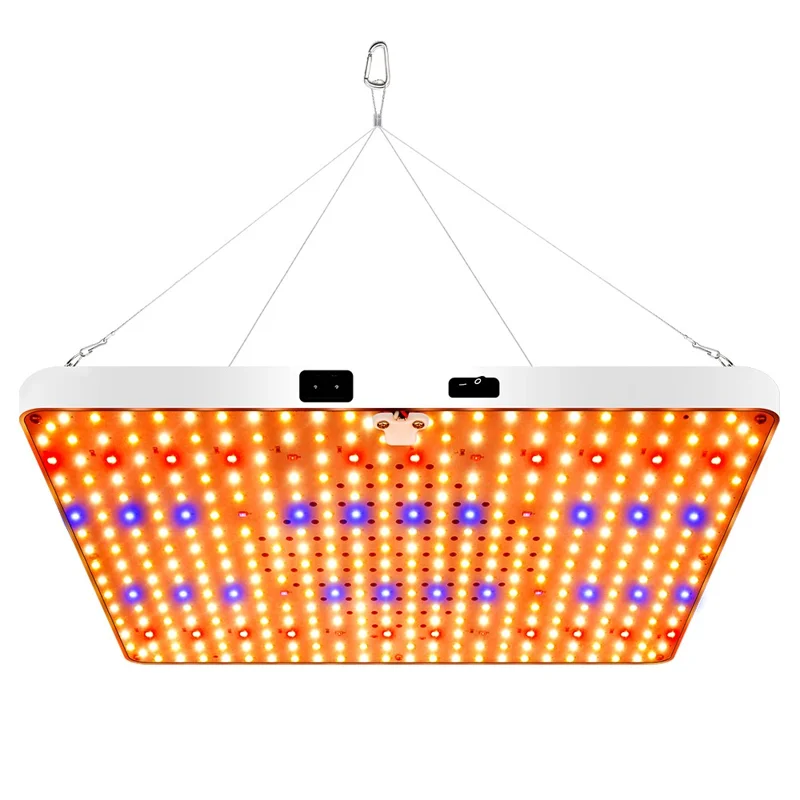 Style G Rectangular Sunlight Simulation Plant Grow Light with Hanging Wire VEG and BLOOM Full Brightness LED Growing Lamp, EU Plug