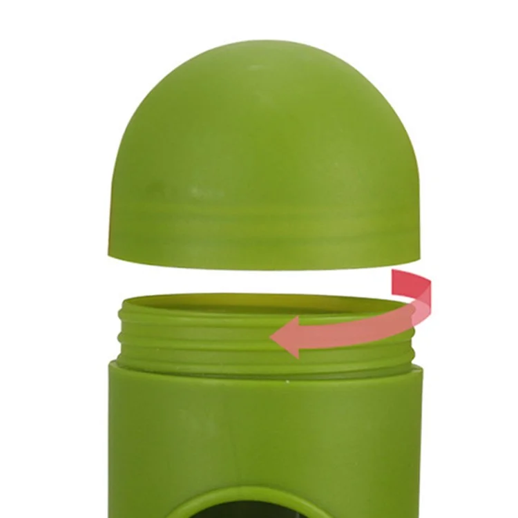 4 rouleaux de sacs biodégradables pour excréments d'animaux de compagnie, sacs à ordures écologiques pour chiens avec distributeur