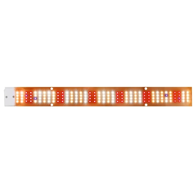 Barra de luz com crescimento 156-LED GD-4D AC 100-277V, espectro total, lâmpada de crescimento de plantas - Plugue EUA