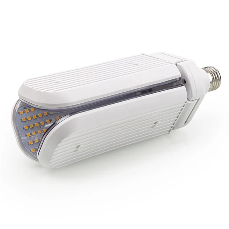 ZW0271 3-Leaf 150W LED Grow Light E27 Screw Warm Light Full Spectrum Plant Light - US Plug