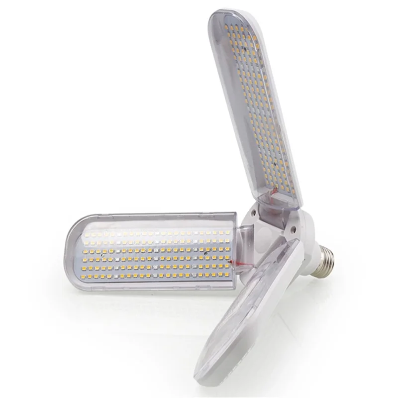 ZW0271 3-Leaf 150W LED Grow Light E27 Screw Warm Light Full Spectrum Plant Light - US Plug