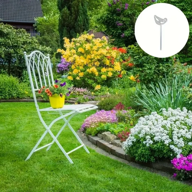 90ml Bird Shape Auto Plant Watering Device PVC Self-Watering Spikes for Indoor / Outdoor Plants - Transparent