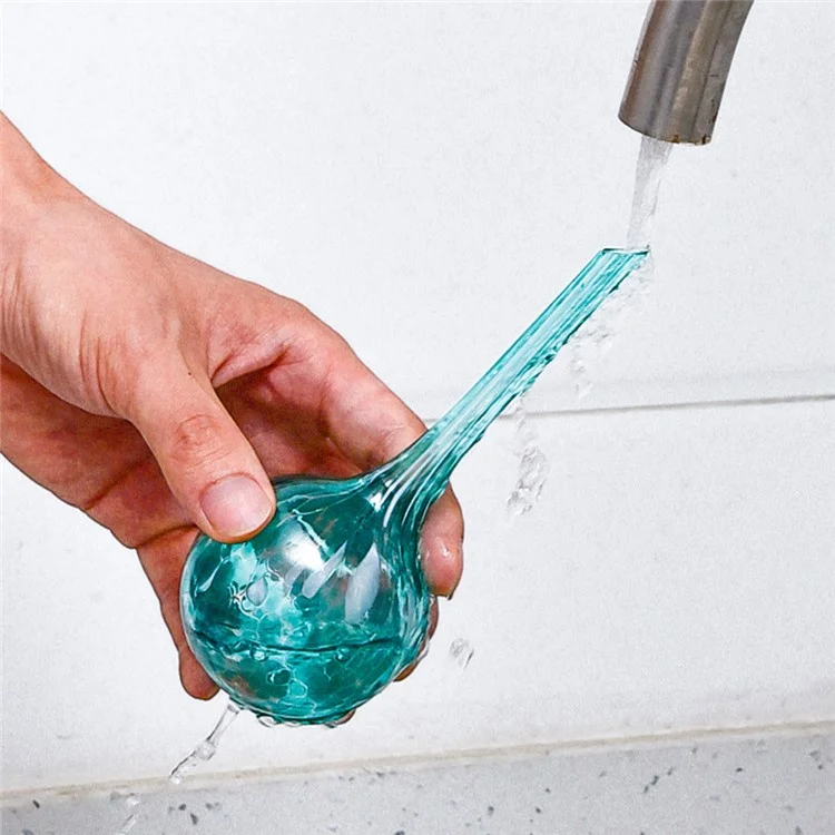 6 Stück / Set Glas-Pflanzen-Bewässerungskugeln Selbstbewässernde Kugeln für Innen- und Außenpflanzen Automatisches Bewässerungssystem