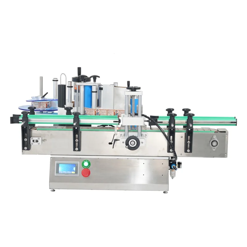 Máquina Automática de Etiquetagem para Garrafas Redondas HL-T-209 para Farmacêuticos, Alimentos, Bebidas e Cosméticos - Plugue EU