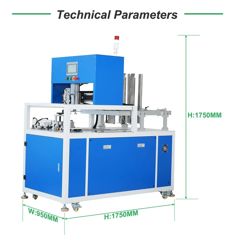 Máquina Automática de Formação de Caixas com Fechamento Inferior HL-ZK10 - Plugue EU