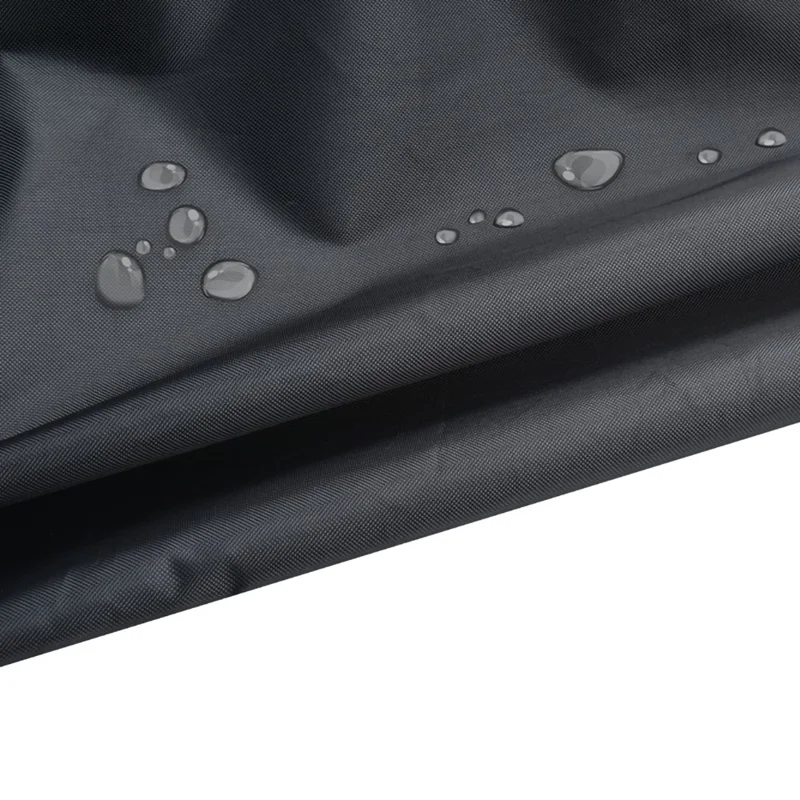 420D Oxford Cloth Patio Fire Pit Cover Protector Wasserdicht Outdoor Grill BBQ Stove Cover 82x41cm (32-Zoll)