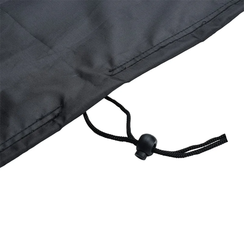 420D Oxford Cloth Patio Fire Pit Cover Protector Outdoor Waterproof Grill BBQ Stove Cover 77x31cm (30-Zoll)