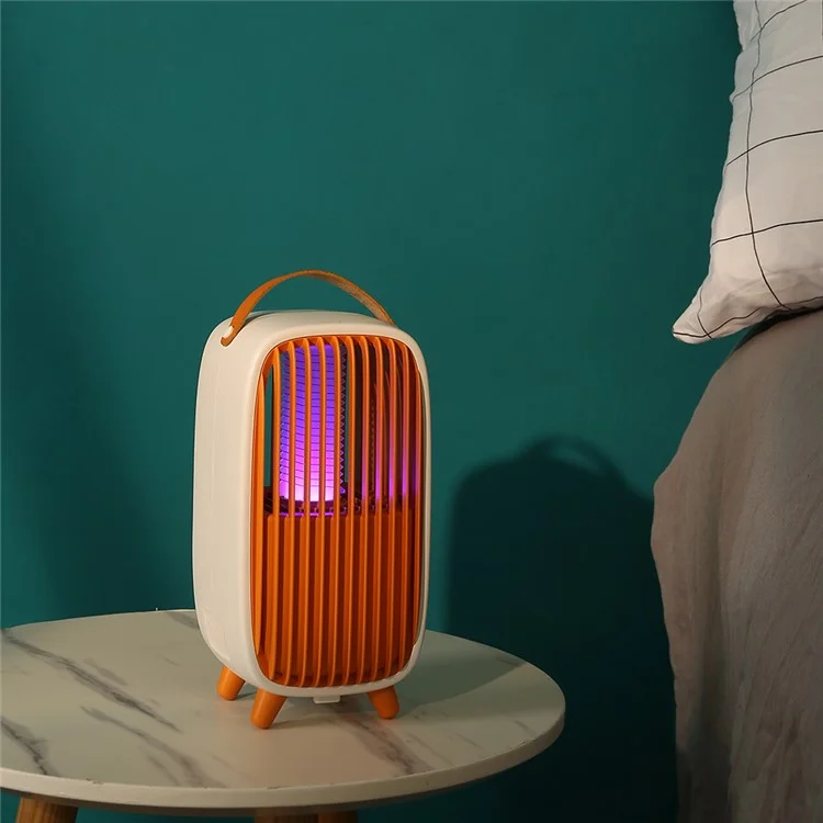 Lampe anti-moustiques UV WT-M2 à la lampe de chevet rétro de la chambre à coucher Photocatalyseur Tue-moustiques électrique - Gris