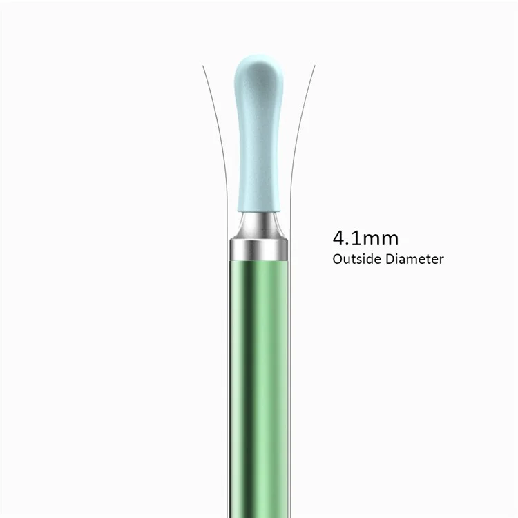 BEBIRD R3 Rechargeable WiFi Endoscope Ear Cleaner Wireless Otoscope Camera Ear Picker Cleaning Tool - Cyan