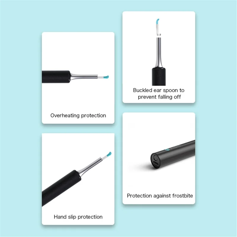 BEBIRD C3 Smart Visual Ear Cleaner WiFi Earwax Remover Cleaning Spoon Earpick - Green