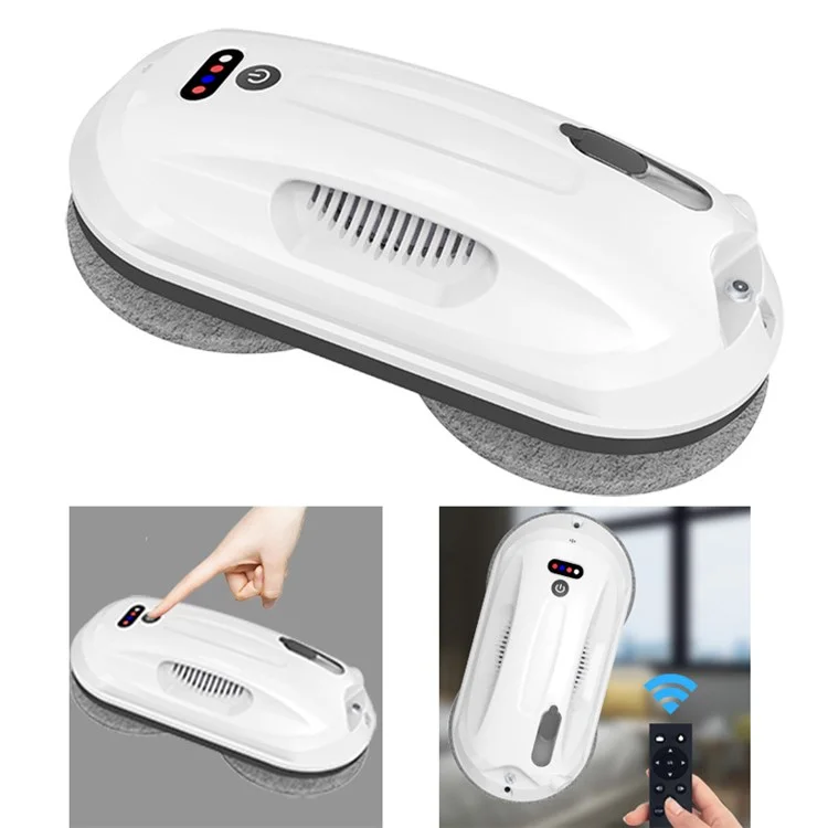 BO-699 Automatic Water Spray Household Window Cleaner Glass Cleaning Robot Vacuum Cleaner with APP Remote Control - EU Plug