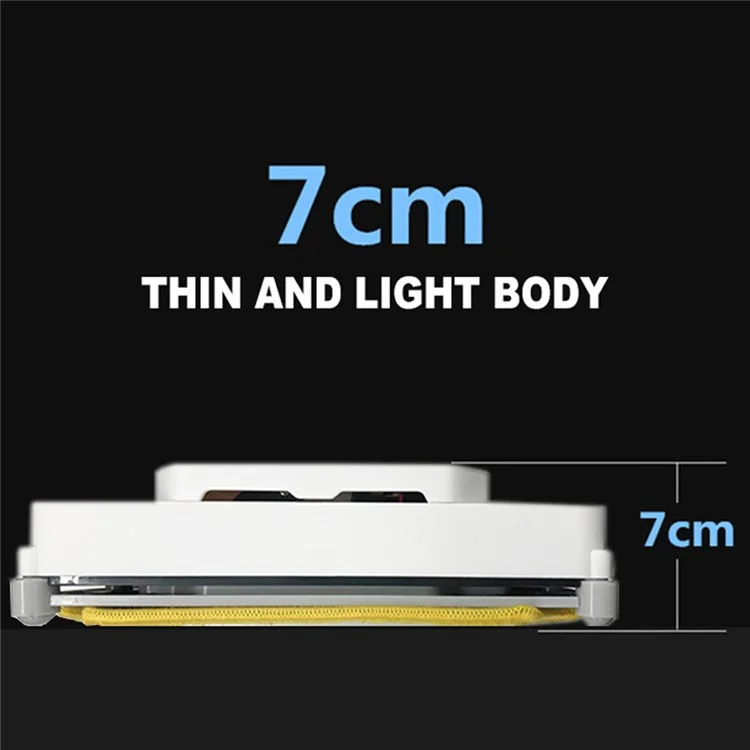 BO-694 Window Cleaner Robot Window Vacuum Cleaner with Spray Bottle Remote Control Glass Cleaning Robotic Tool - EU Plug