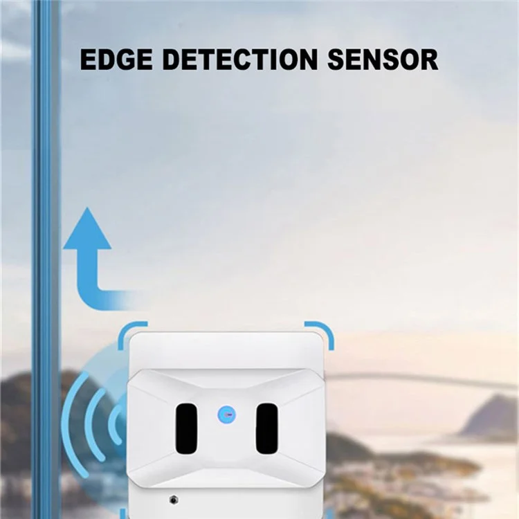 BO-694 Window Cleaner Robot Window Vacuum Cleaner with Spray Bottle Remote Control Glass Cleaning Robotic Tool - EU Plug