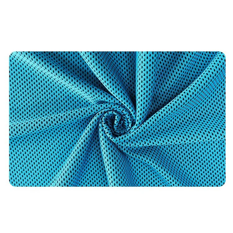 BLJ-001 30x100cm Cold Feeling Sweat Absorbing Towel Quick-Drying Sport Exercise Towel - Blue