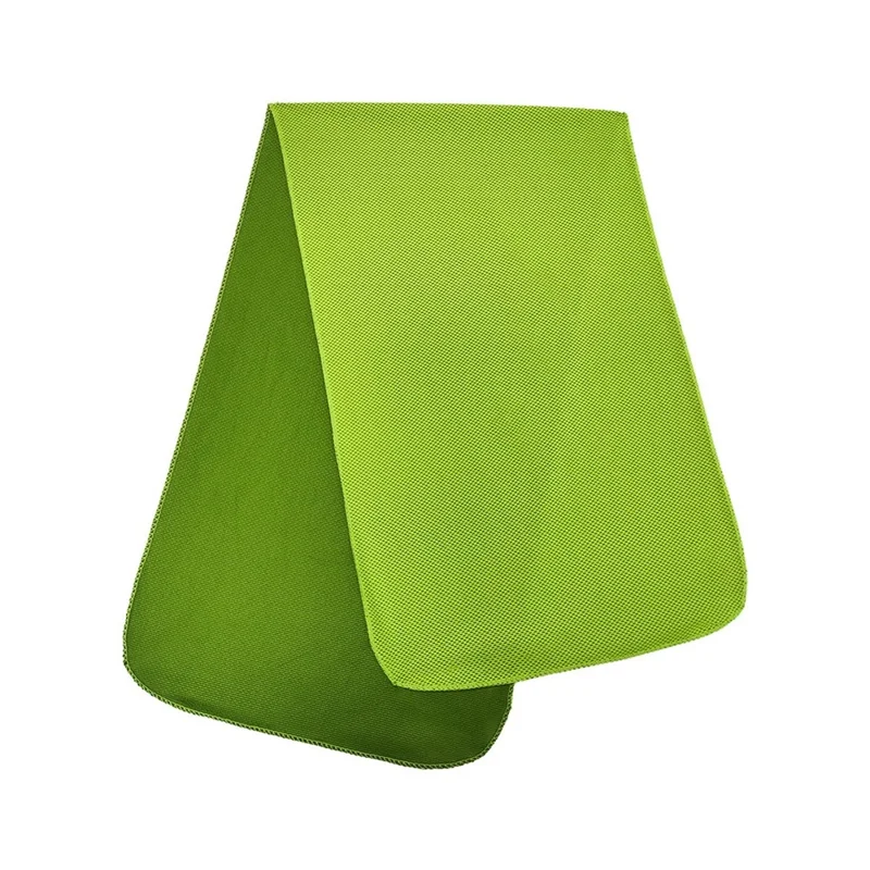 BLJ-001 30x100cm Cold Feeling Sweat Absorbing Towel Quick-drying Sport Exercise Towel - Light Brown