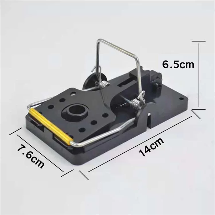 6Pcs / Set Armadilhas de Rato de Metal Mecânico Reutilizáveis de Alta Sensibilidade