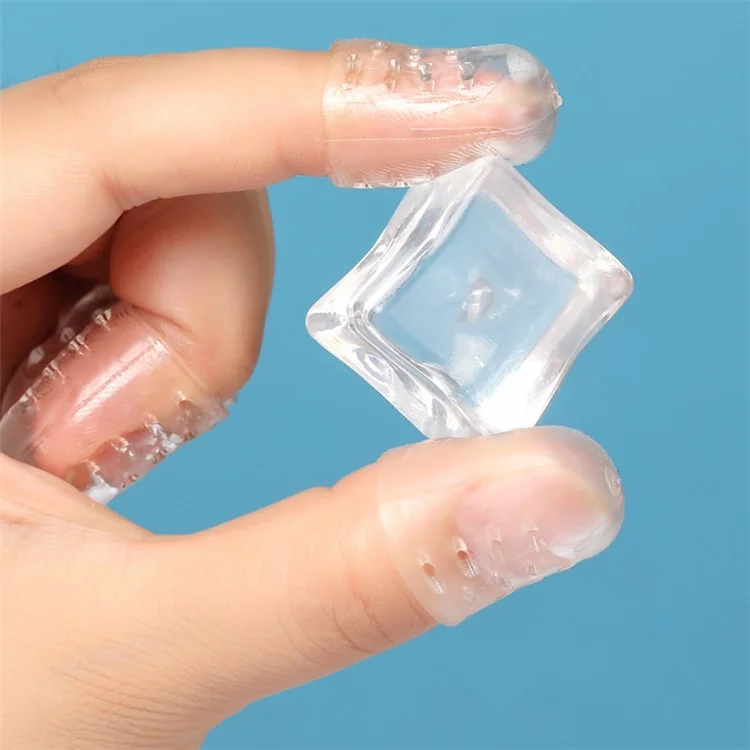 10Pcs Pain Relief Silicone Toe Protectors Breathable Toe Covers for Ingrown Toenails / Corns / Blisters